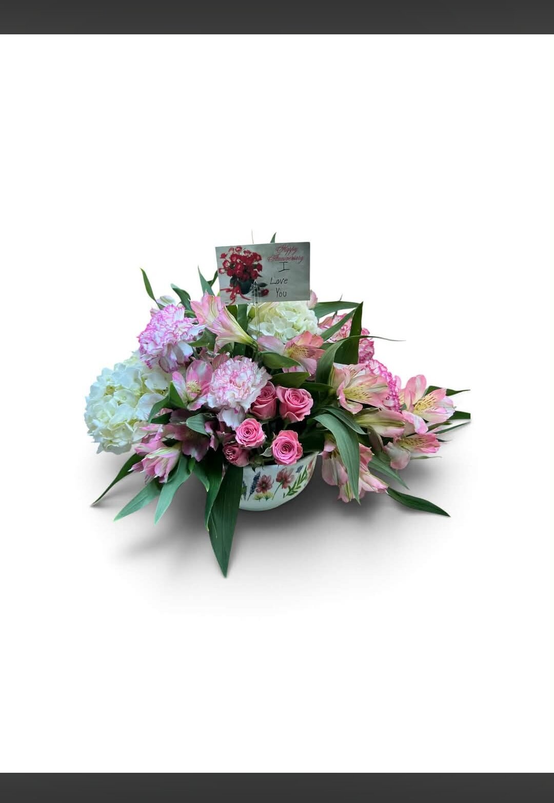 Pink arrangement